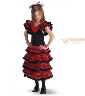 Costume Carmencita Spagnola Bambina 8-9 Anni – Perfetto per Carnevale e Spettacoli