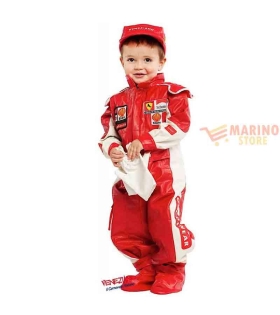 Costume carnevale piccolo pilota f1 1 anno