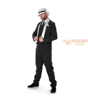 Costume completo gessato uomo taglia M in busta