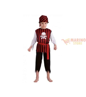 Costume corsaro in busta c/gancio 4 anni