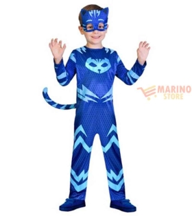 Costume PJ Masks Catboy 2-3 Anni - Completo Ufficiale per Carnevale e Giochi