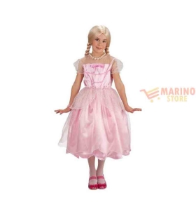 Costume principessa rosellina in busta 5 anni