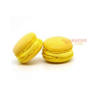 Macarons giallo uovo diametro 3,5 pezzi 6