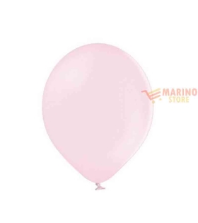 Palloncini lattice tondo macaron  rosa baby cm 30 x 12