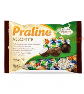 Praline ripiene con deliziosa crema 780 gr crispo