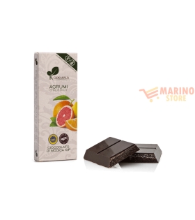 Tavoletta cioccolata di modica agrumi g.100