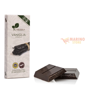 Tavoletta cioccolata di modica vaniglia g.100