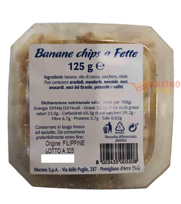 Immagine 2 di Banane chips vaschetta fatina g.125