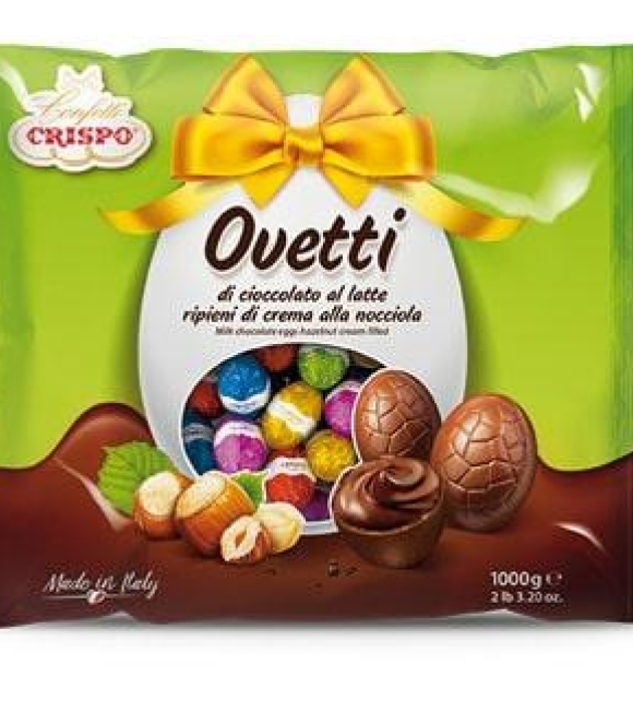 Immagine 0 di Busta ovetti crispo al latte crema nocciola  850 gr