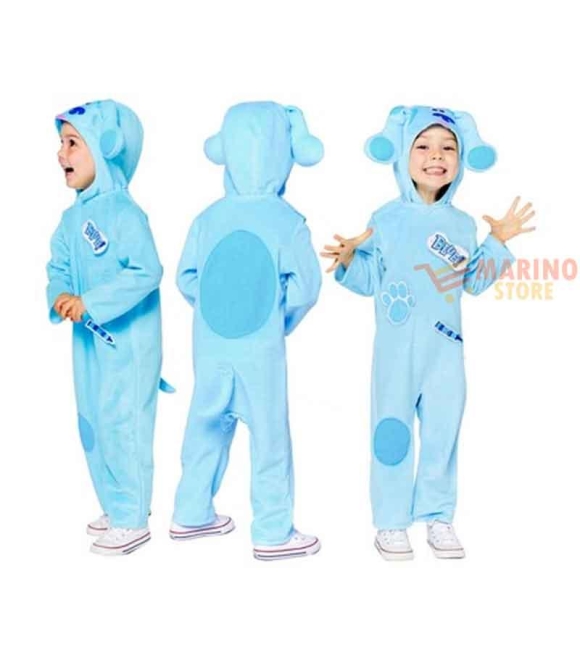 Immagine 1 di Costume Blue’s Clues per Bambino 2-3 Anni - Travestimento Perfetto per Carnevale e Giochi