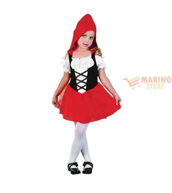 Immagine 0 di Costume carnevale bimba hooded rosy 7-9 anni