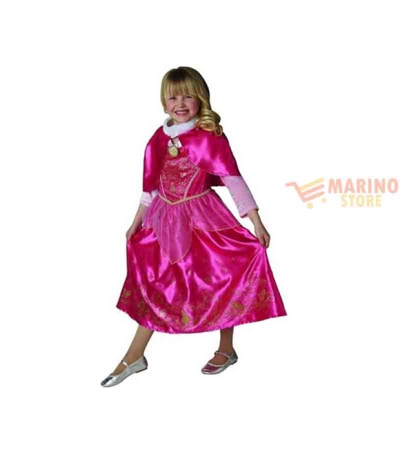 Immagine 0 di Costume carnevale bimba principessa aurora 3-4 anni