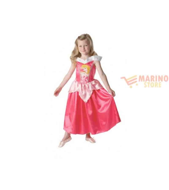 Immagine 0 di Costume carnevale bimba principessa aurora 5-6 anni