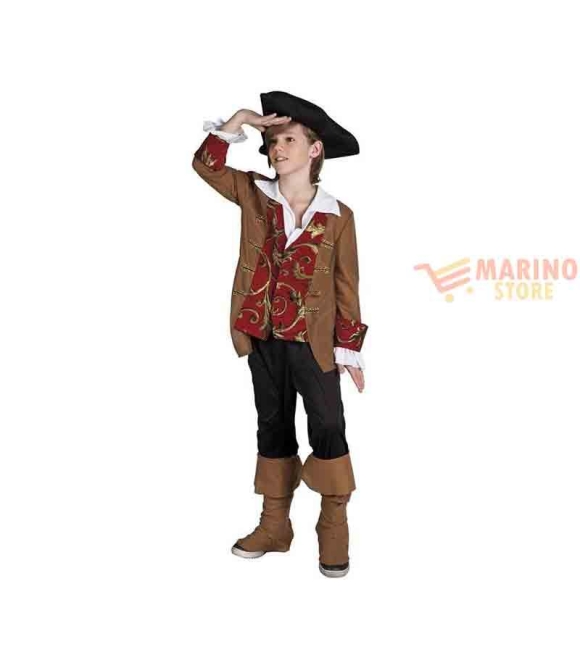 Immagine 0 di Costume carnevale bimbo pirate pedro 4-6 anni