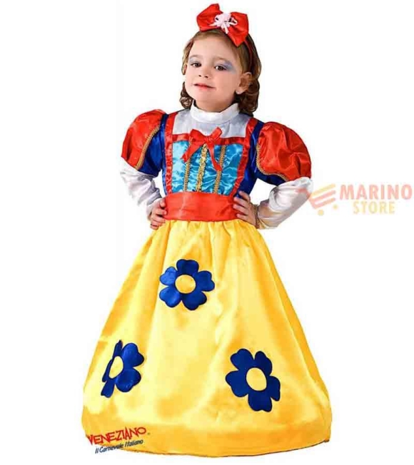 Immagine 0 di Costume carnevale principessa dei boschi M - 8 anni