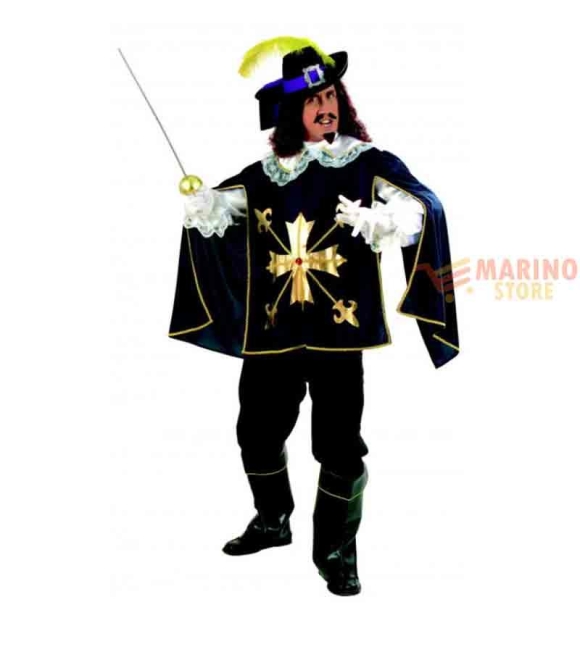 Immagine 0 di Costume carnevale Uomo cost.w/garm.bag musketeer 54-56