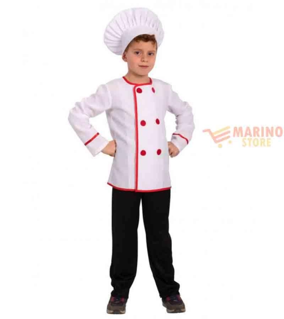 Immagine 0 di Costume chef Taglia unica 8 - 11 anni