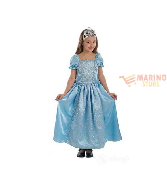 Immagine 0 di Costume principessa azzurra c/decorazion