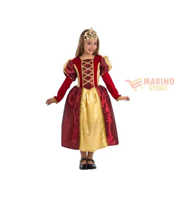 Immagine 0 di Costume principessa bordeaux in busta 5 anni