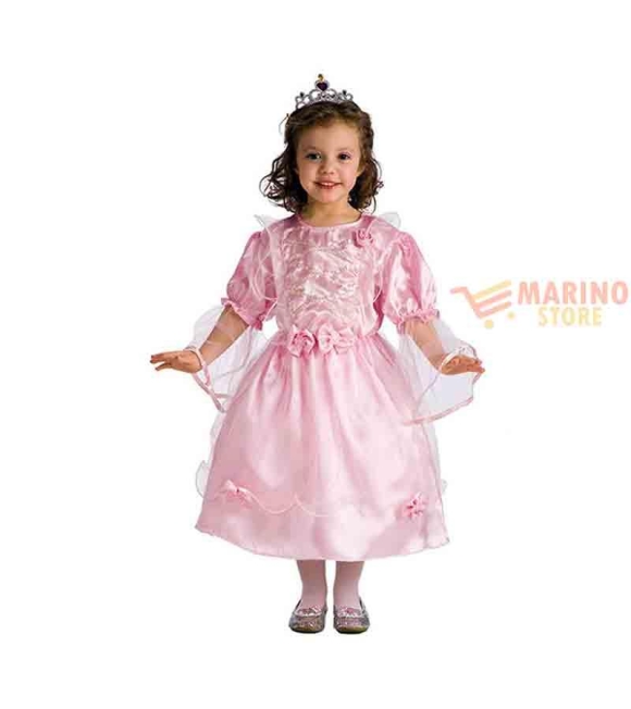 Immagine 0 di Costume principessa rosa in busta 5 anni