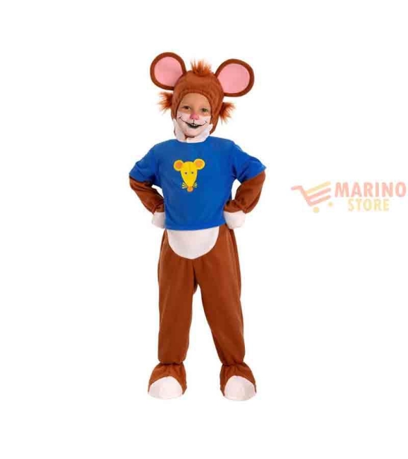 Immagine 0 di Costume topo tip in pile da bambino 4 anni