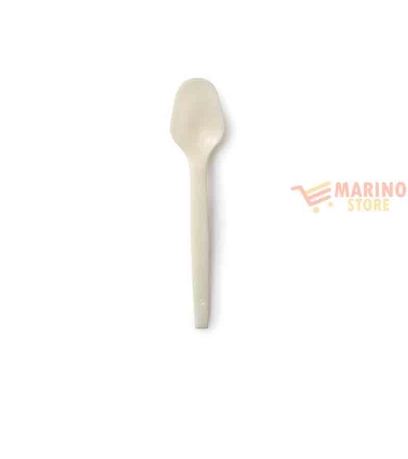 Immagine 0 di Cucchiai granita avorio biocompostabile cm.12,5 - pz.42