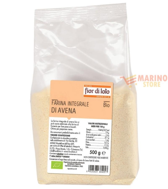 Immagine 0 di Farina di avena integrale g.500 biologico