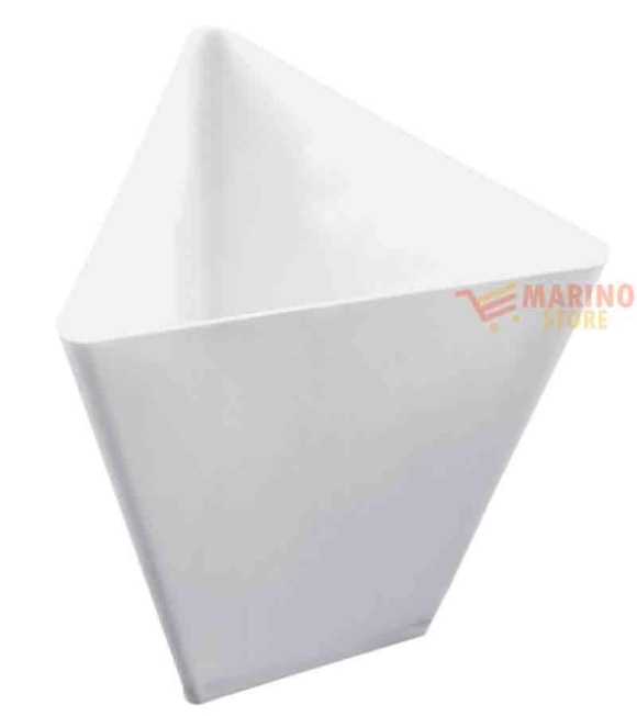 Immagine 0 di Finger food coppetta triangolo 70cc 25pz bianco