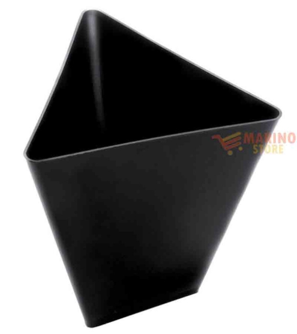 Immagine 0 di Finger food coppetta triangolo 70cc 25pz nero