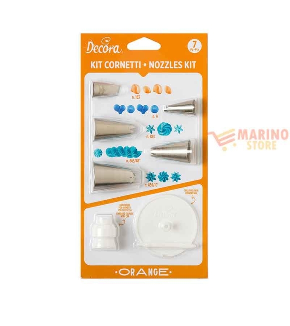 Immagine 0 di Kit Cornetti Orange 7 pezzi