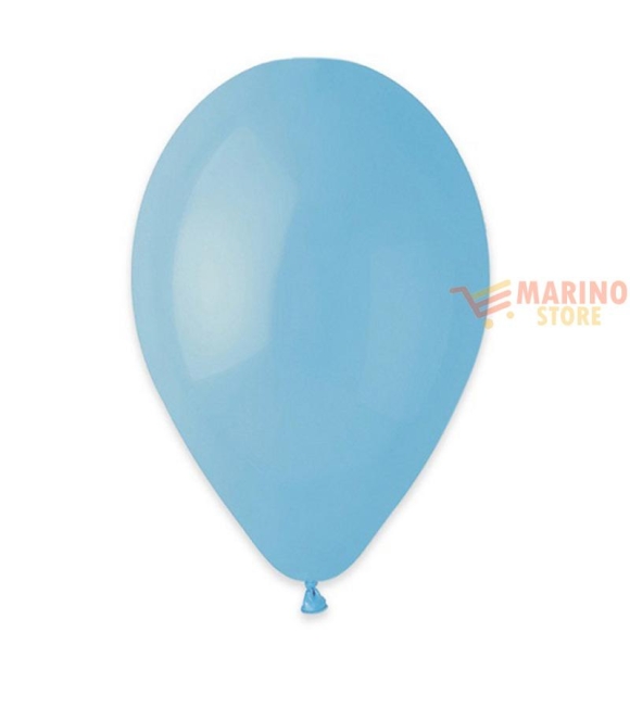 Immagine 0 di Palloncini lattice tondo baby blue cm 30 x 12