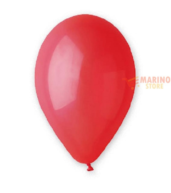 Immagine 0 di Palloncini lattice tondo rosso cm 30 x 12 100 pz