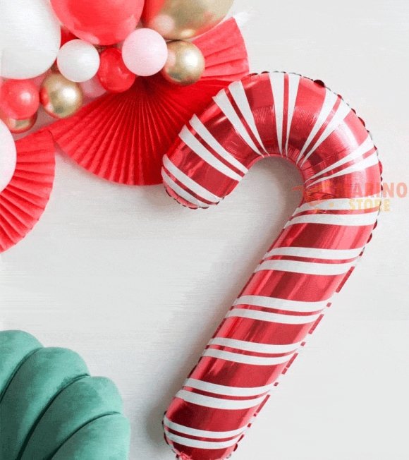 Immagine 0 di Palloncini Mylar Forma Candy Cane 41 x 85 cm