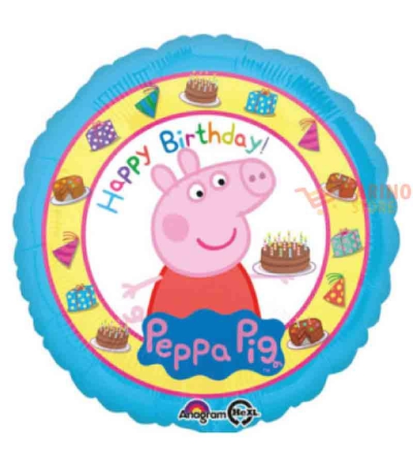 Immagine 0 di Peppa pig palloncino mylar 45 cm 1 pz