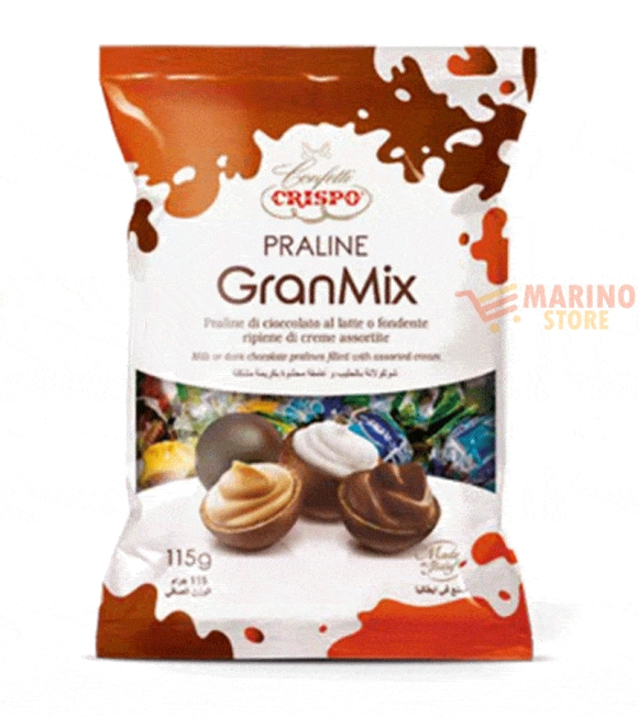 Immagine 0 di Praline granmix con creme ssortite 115 gr crispo