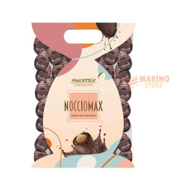 Immagine 0 di Scatola regalo ovette con nocciola 100% Italiana cioccolato al latte maxtris gr.500