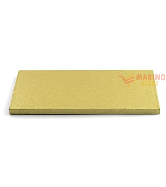 Immagine 0 di Sottotorta Cartone Dorato Rettangolare 20X30 1,2 cm