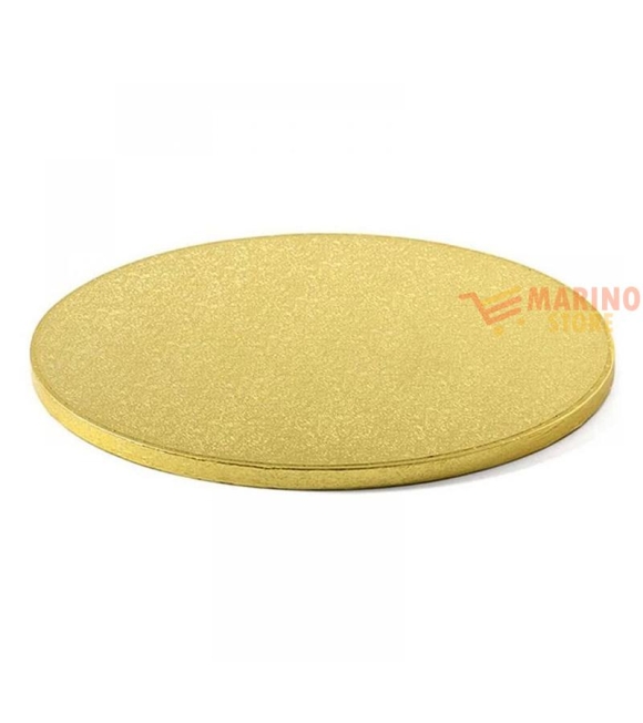 Immagine 0 di Sottotorta Cartone Dorato Tondo 60X1,2 cm