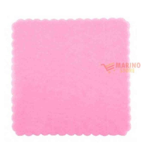 Immagine 0 di Tulle Rosa Organza Quadrato 24x 24 cm  - 1 pz