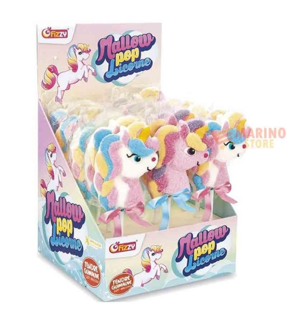 Immagine 0 di Unicorno lecca marshmallow gr.35