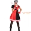 Costume donna clown horror S/M - Perfetto per Carnevale Halloween e Feste a Tema