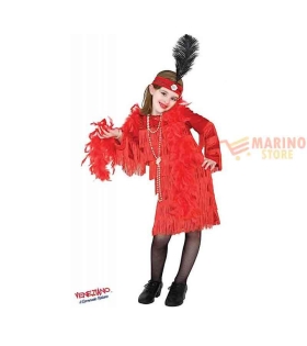 Costume carnevale lady charleston 9 anni