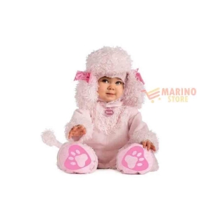 Costume carnevale neonato pecorella mis. 6-12 mesi