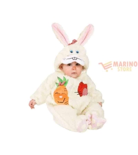 Costume carnevale simpatica coniglietta 6/9 mesi