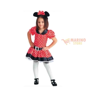 Costume topolina in busta c/gancio 4 anni