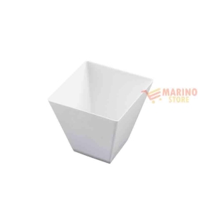 Finger food coppetta rombo 95cc 25 pz bianco