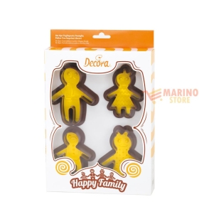 Tagliapasta Famiglia Felice Con Imprimi-Decori Set 8 Pezzi