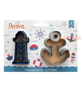 Tagliapasta forma di mare set 2 pezzi